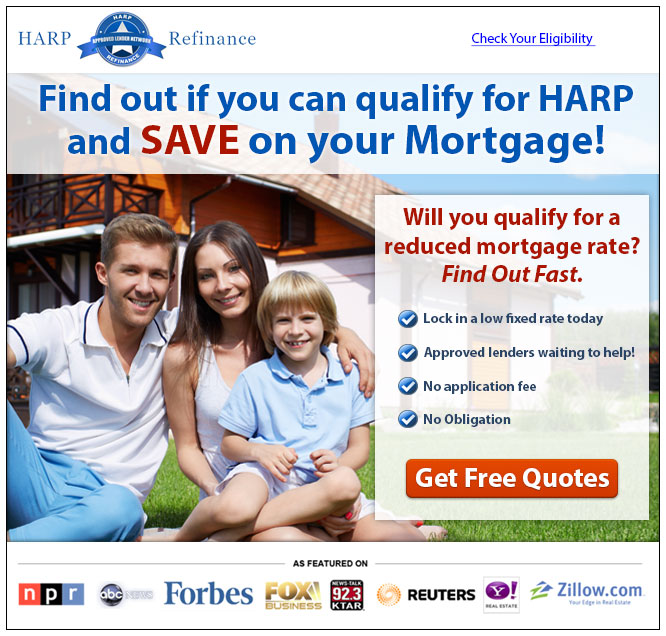 Verify Your HARP Eligibility and Save on your Mortgage!